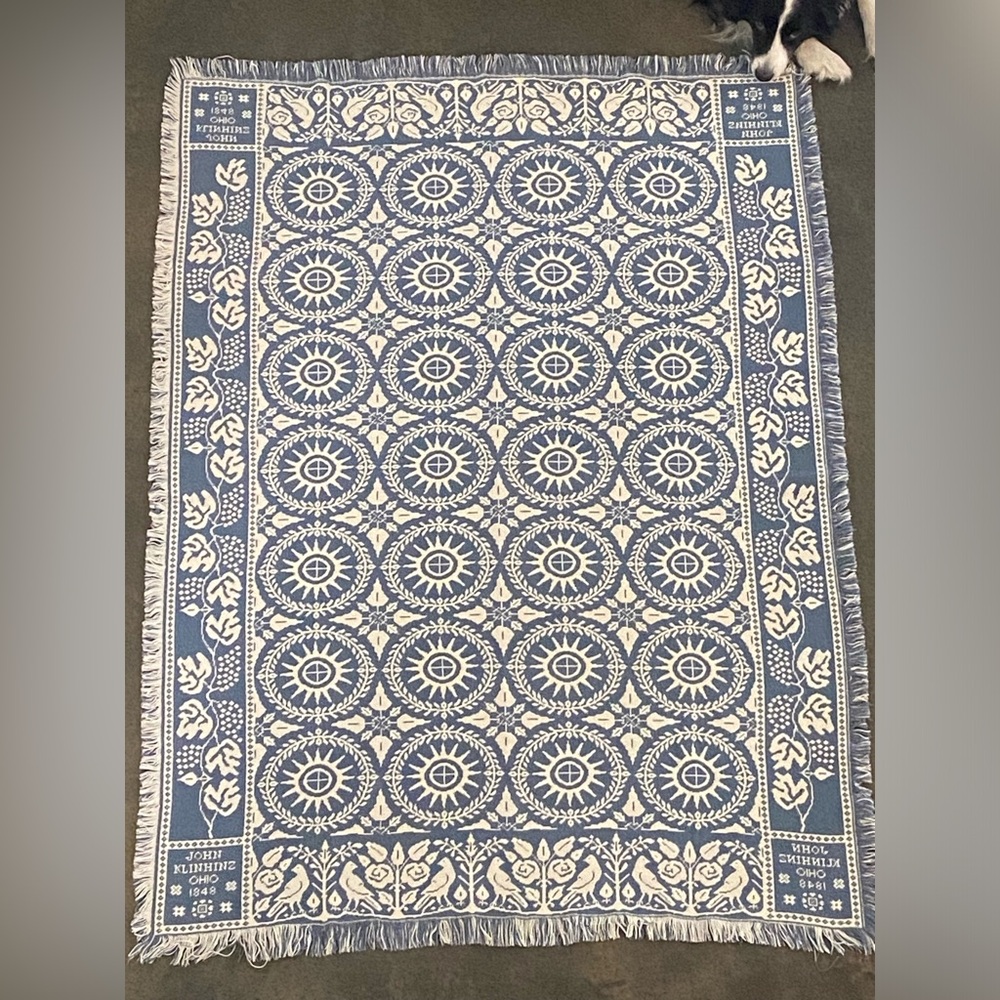 Colonial Blanket Jacquard Weave